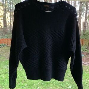 Truth ZigZag Knit Design Sweater